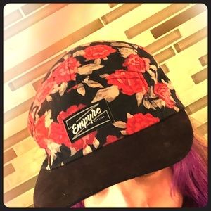Empyre cap in floral OS